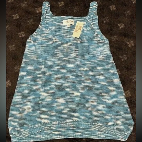 American eagle ~ blue tank top - Picture 2 of 3